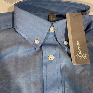Lexus Ashworth Unisex EZ Tech Button Down Collared Shirt NWT